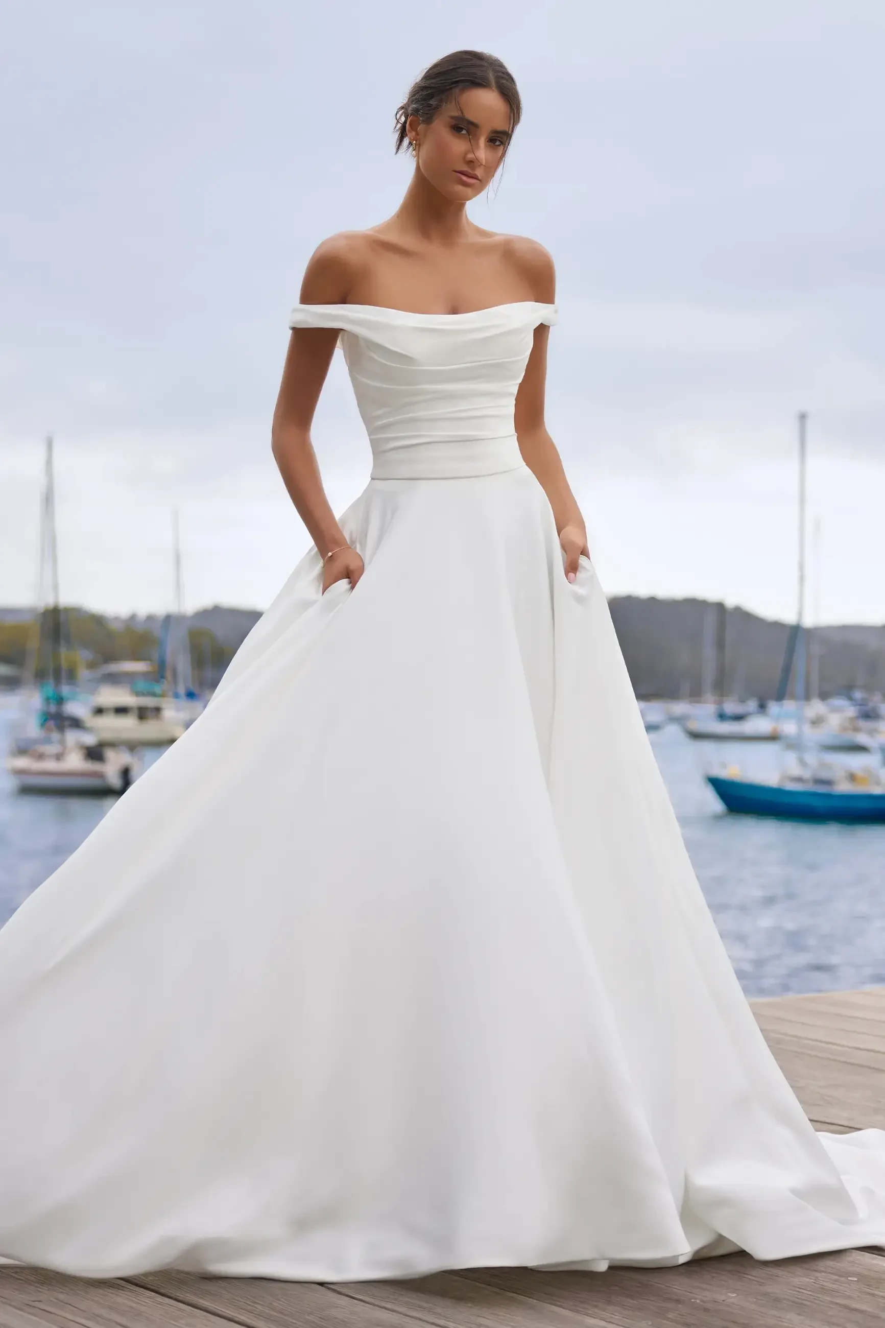 Effortless Elegance: Bridal Styles to Match Your Wedding Vision at Emma Louise Bridal Image